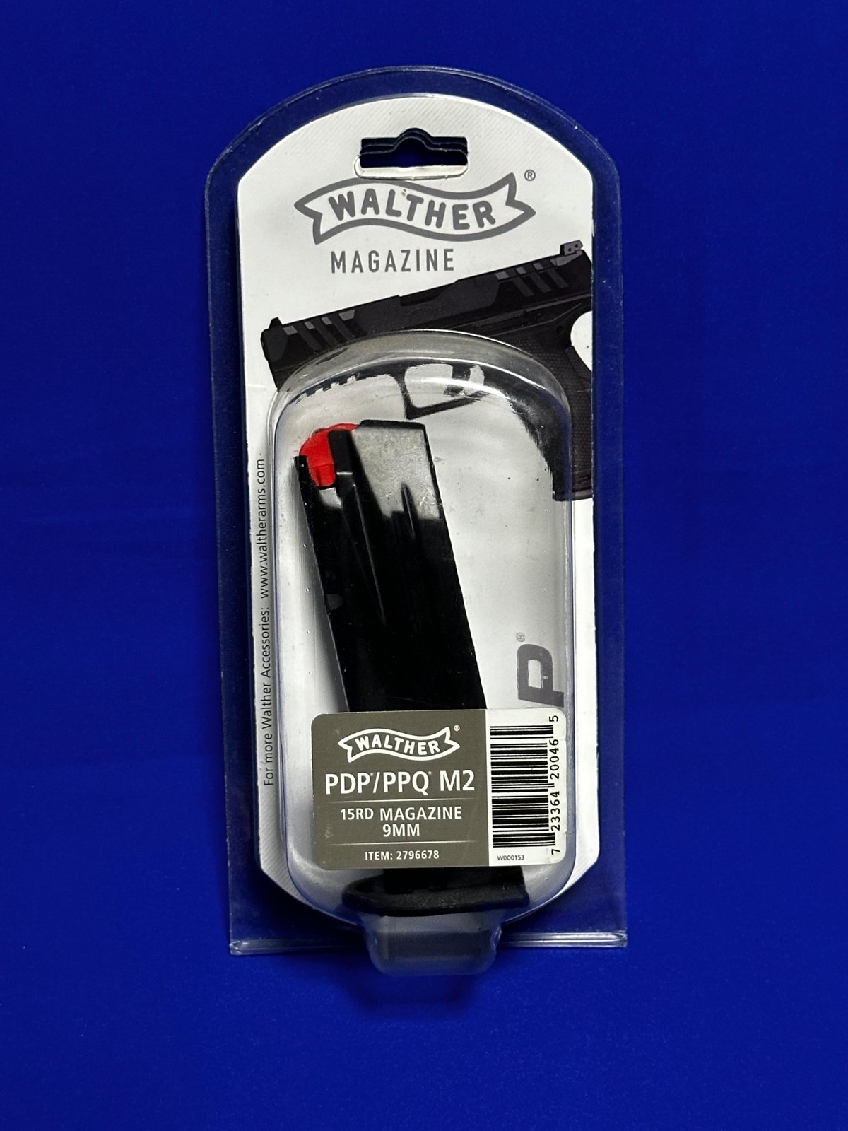 Orijinal Walther Pdp,ppq M2 9MM 15 Kapasite Şarjör